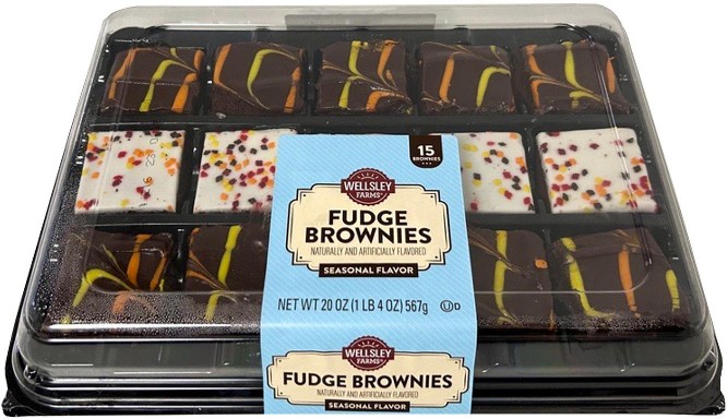 Fall Fudge Brownie Platter, 15 ct.