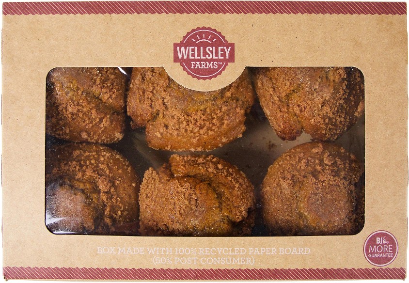 Pumpkin Muffins, 6 ct.