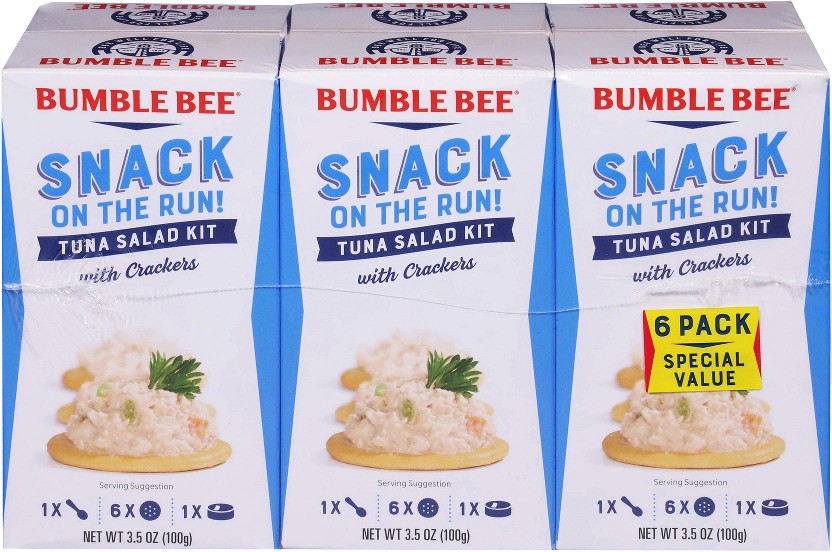 Snack On The Run Tuna Salad Kit, 6 pk.
