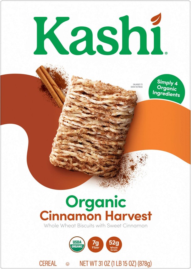 Breakfast Cereal Fiber Cereal Family Breakfast - Cinnamon Harvest, 31 oz.