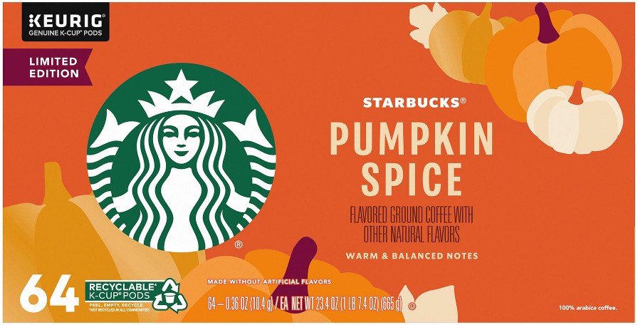 Pumpkin Spice K-Cups, 64 ct.