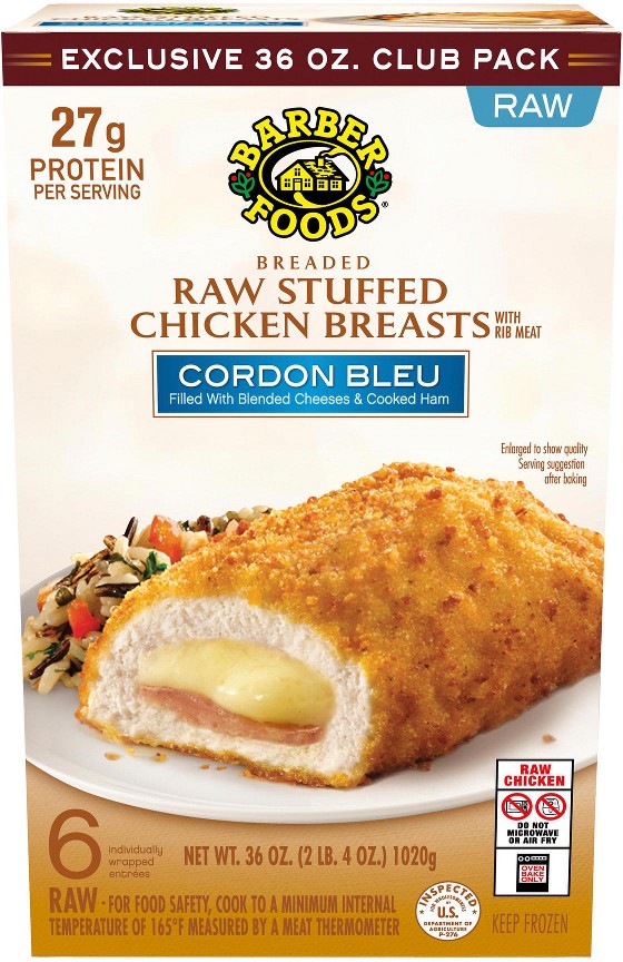 Cordon Bleu Stuffed Chicken, 36 oz.