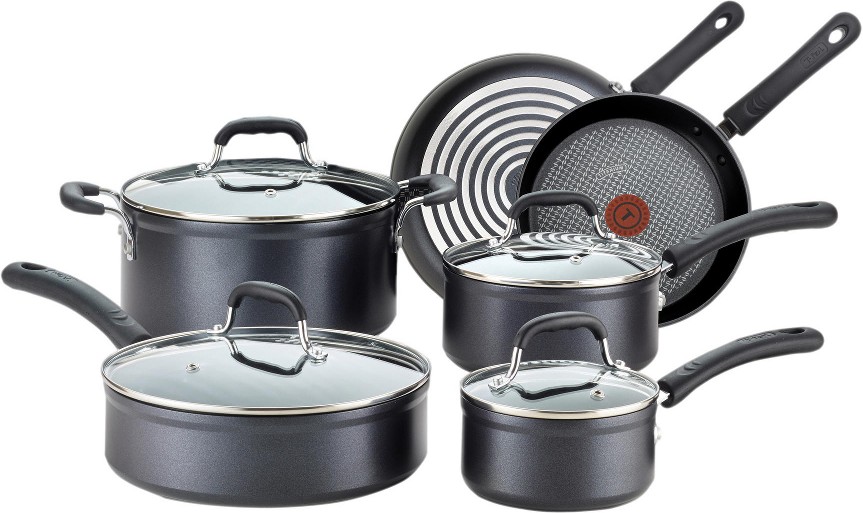 10-Piece Forged Non-Stick Cookware Set