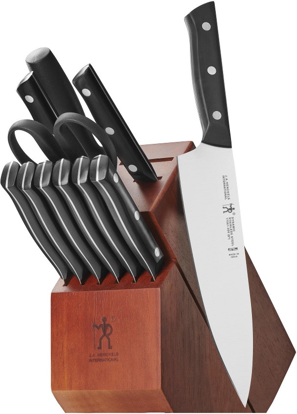 ZWILLING J.A. Henckels Dynamic 12 pc. Knife Block Set - Brown