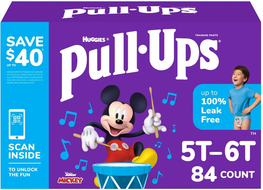 Pull-Ups Learning Designs Training Pants for Boys, 5T-6T (84 ct.)