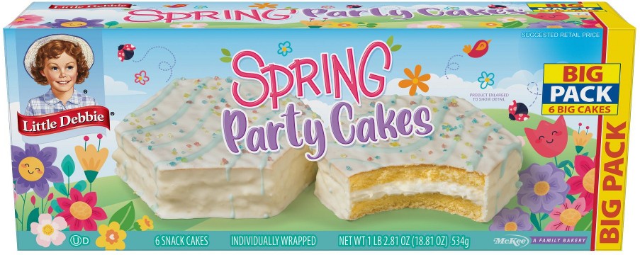 Big Pack Spring Party Cakes, Big Pack, 6 ct.