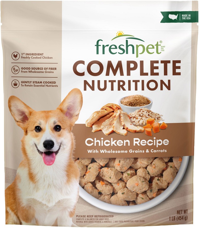 Healthy & Natural Dog Food, Complete Nutrition Chicken Recipe, 1 lb.