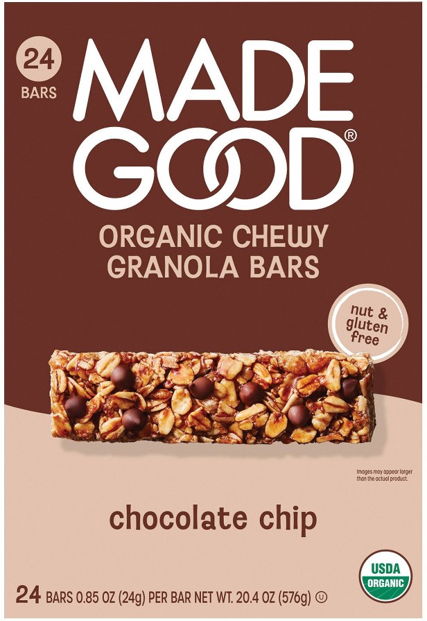 Organic Chocolate Chip Granola Bars, 24 pk./0.85 oz.