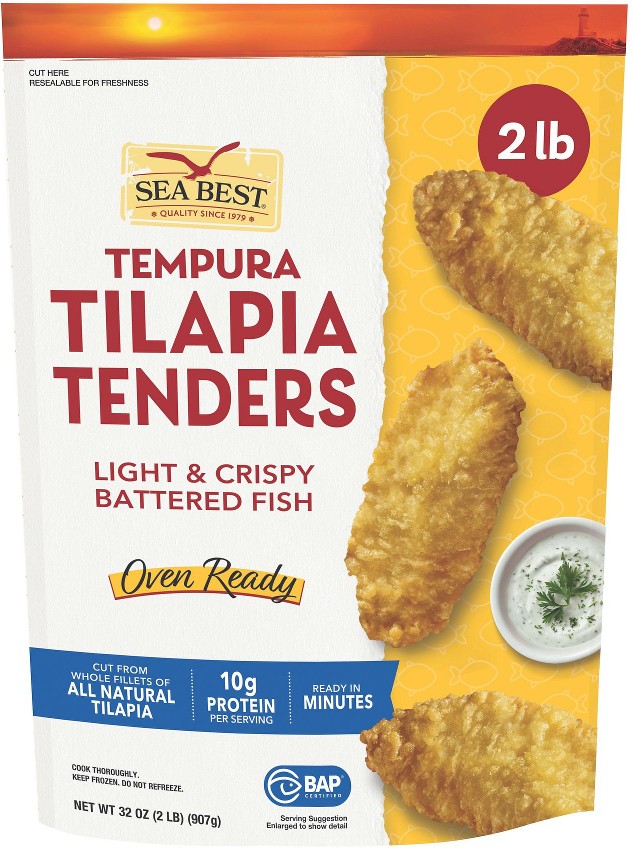 Tempura Tilapia Tenders, 2 lbs.