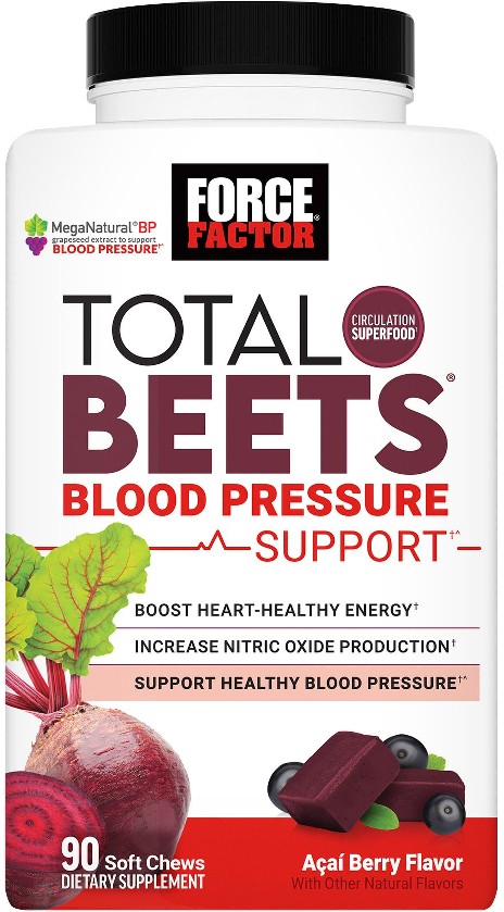 Total Beets Blood Pressure Support Soft Chews, Acai Berry Flavor, 90 ct.