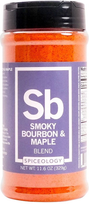 Smoky Bourbon & Maple Seasoning, 11.6 oz.