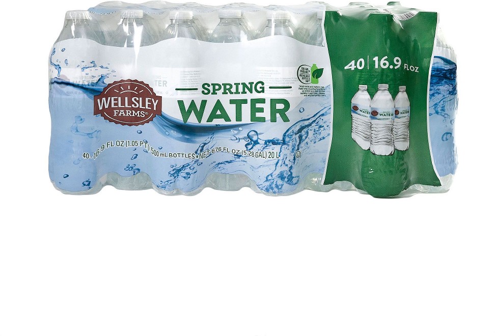 Spring Water, Bottles, 40 pk./16.9 fl. oz.