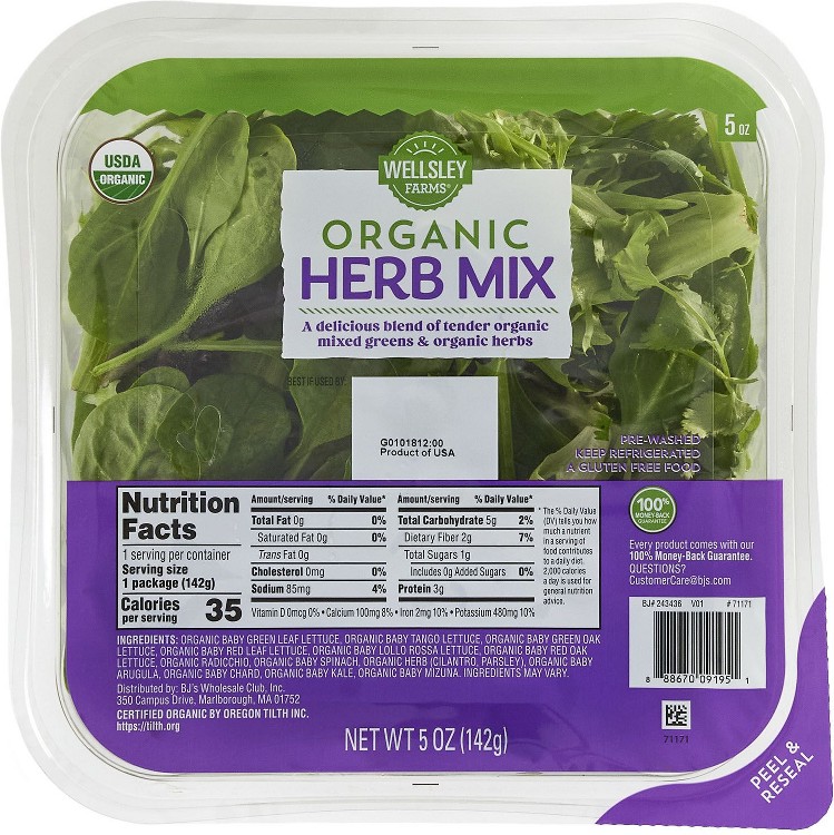 Organic Herb Mix, 5 oz.