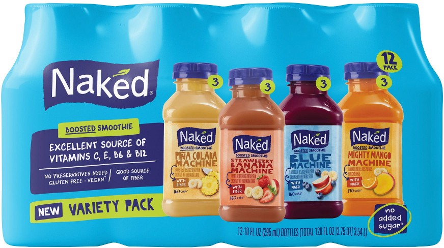 100% Juice Smoothies Variety Pack, 12 ct./10 fl. oz.