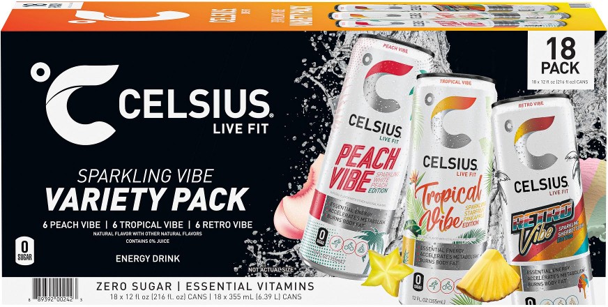 Vibe Variety Pack, 18 pk./12 oz.