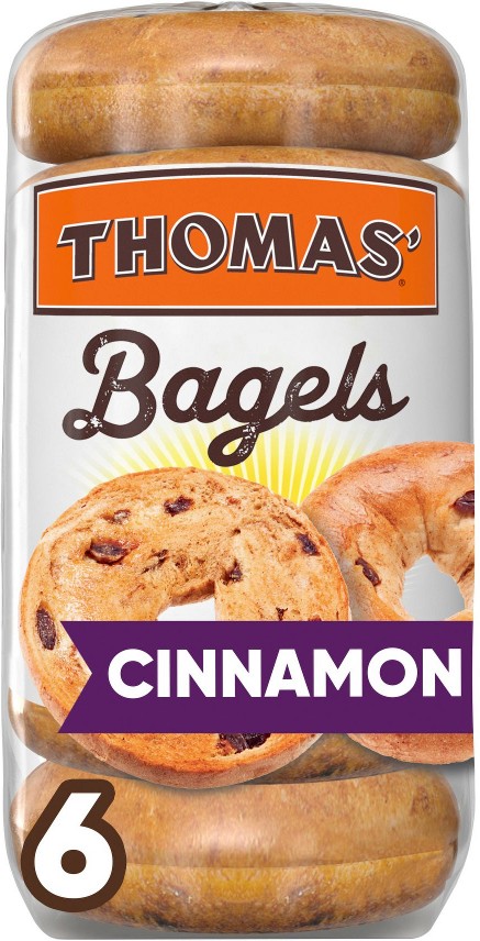 Cinnamon Raisin Bagels, 6 ct.