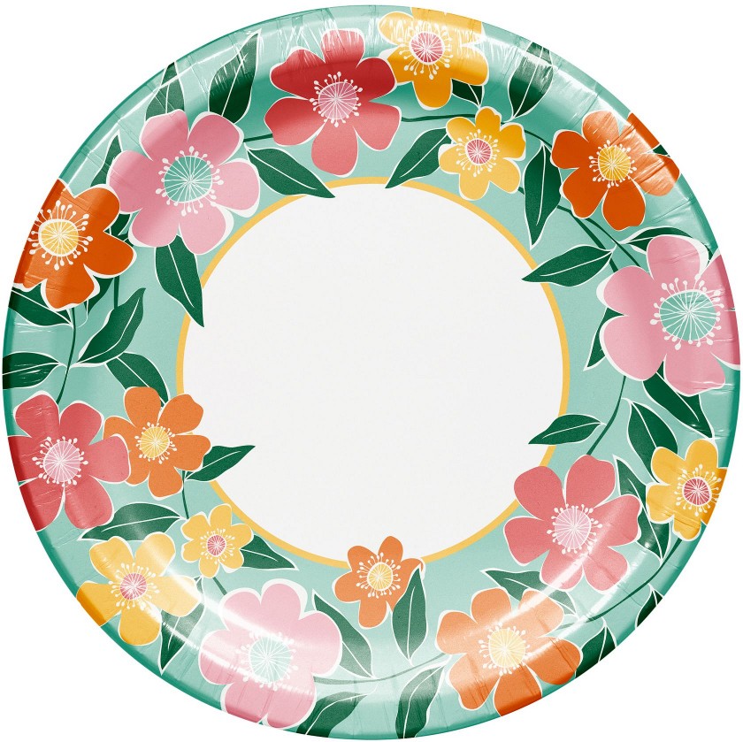 Spring 10" Plates, 80 ct.