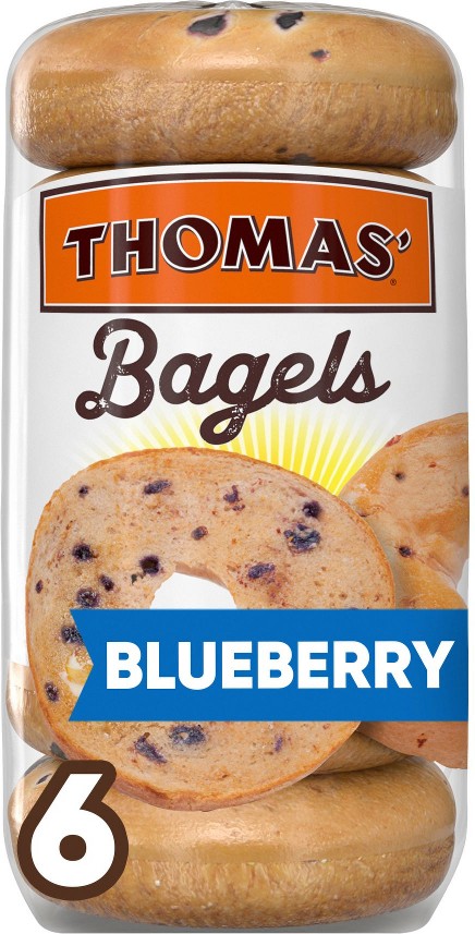 Blueberry Bagels, 6 ct.