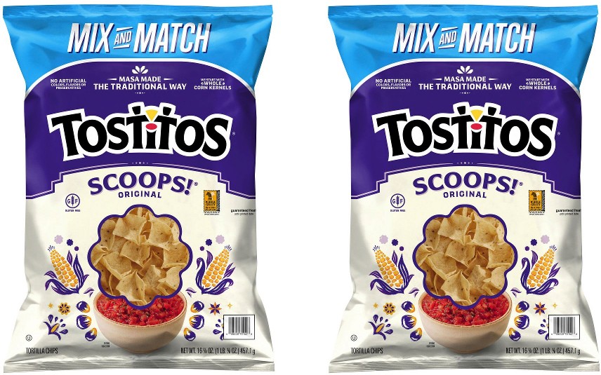 Scoops Tortilla Chips, Pick n' Pack, 2 ct.