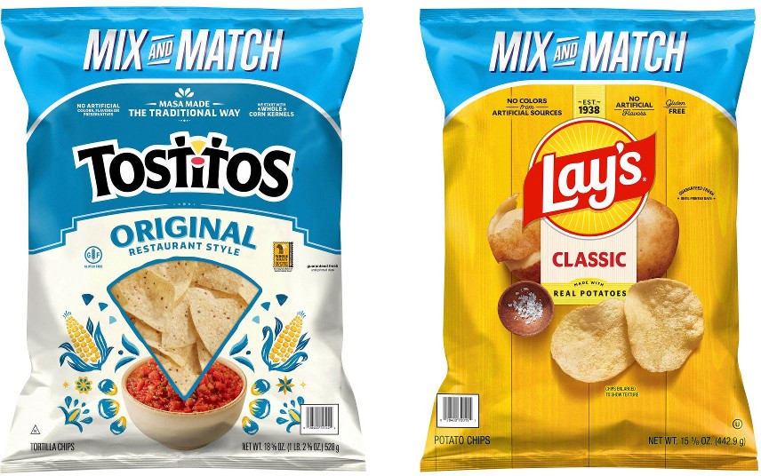 Classic & Tostitos Original, Pick n' Pack