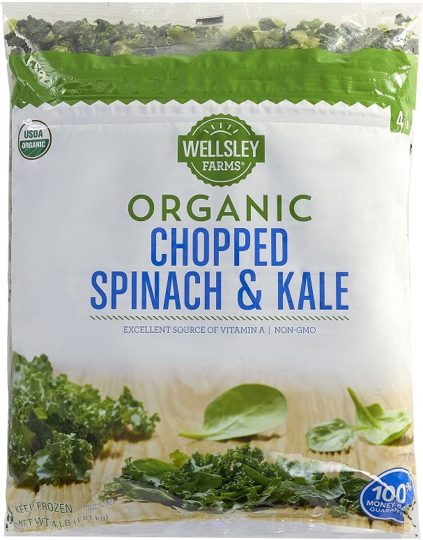 Organic Spinach Kale Blend, 4 lbs.