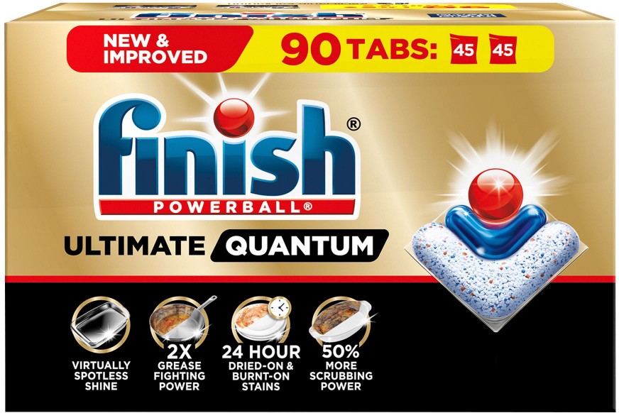 Ultimate Quantum Dishwasher Detergent Tablets, 90 ct.