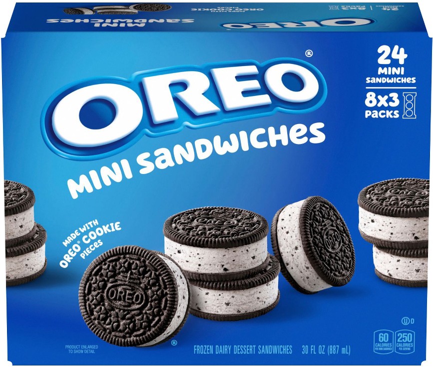 Mini Ice Cream Sandwiches, 24 ct.