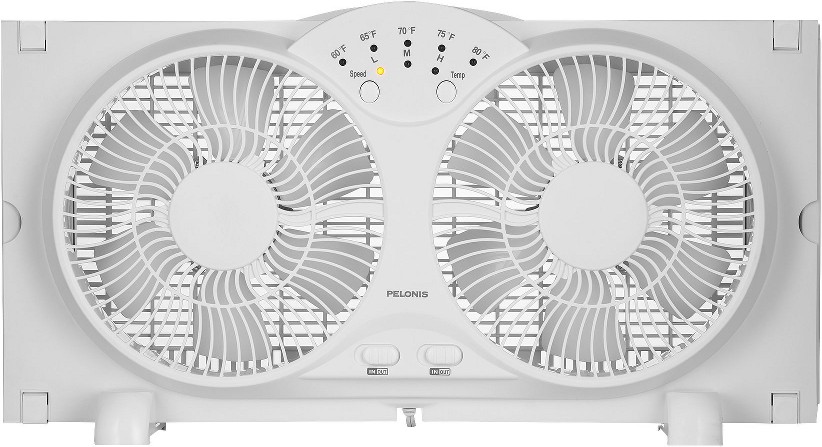 9" Twin Window Fan