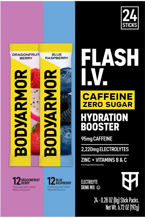 Flash I.V. + Caffeine Hydration Boosters, 24 ct.