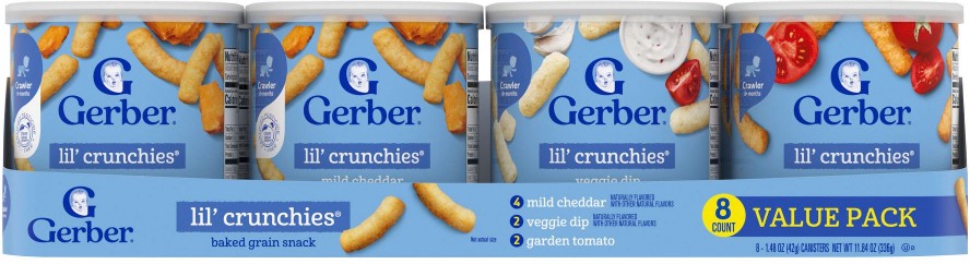 Baby Snacks Lil Crunchies Variety Pack, 8 pk./1.48 oz.