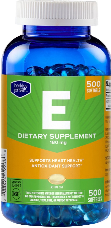 Vitamin E 180mg, 500 ct.