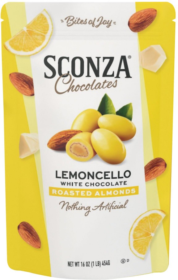 Lemoncello Almonds, 16 oz.
