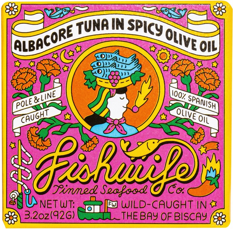 Albacore Tuna in Spicy Olive Oil, Cans, 2 pk./3.2 oz.