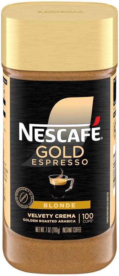 Gold Espresso Blonde, Instant Espresso Coffee, 7 oz.