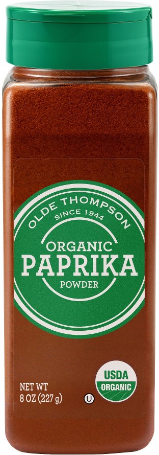 Organic Paprika, 8 oz.