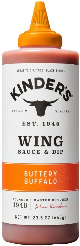 Buttery Buffalo Wing Sauce and Dip, 23.5 oz.