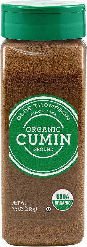 Organic Ground Cumin, 7.5 oz.
