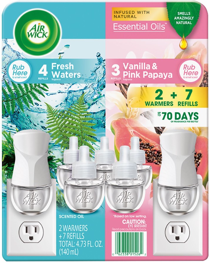 Plug-in Scented Oil  - Fresh Linen and Vanilla