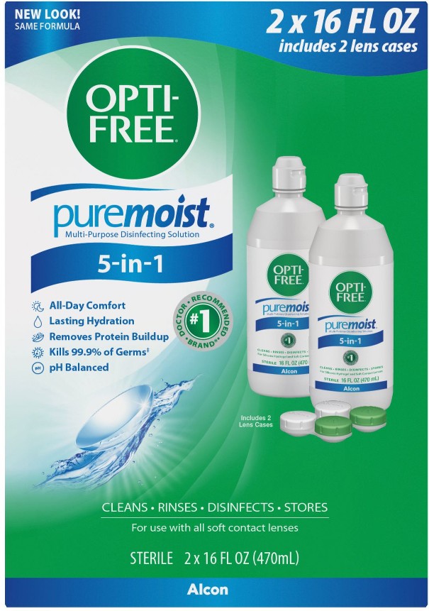 Puremoist Multi-Purpose Disinfecting Solution, 2 pk./16 fl. oz.