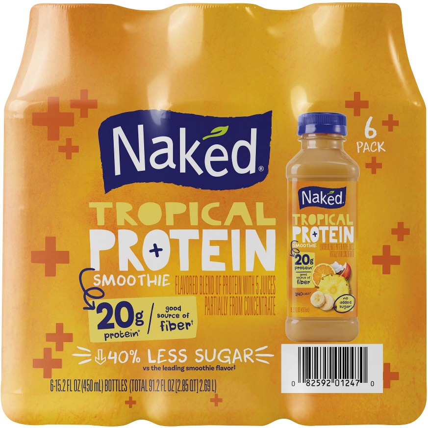 Tropical Protein Drinks, 20g Protein, Bottles, 6 pk./15.2 oz.