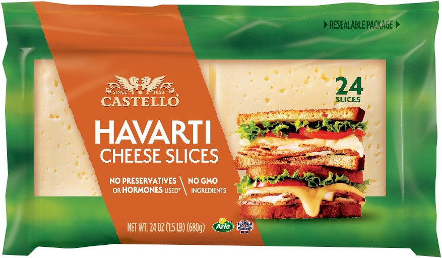 Dofino Havarti Cheese Slices, 24 oz.