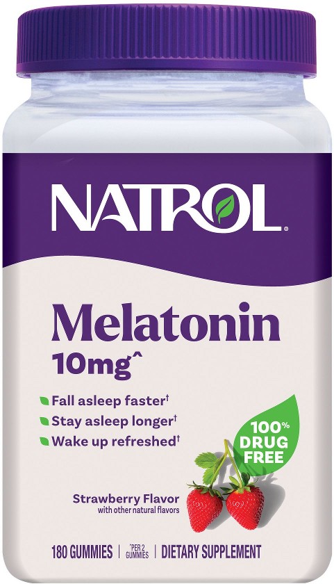 10mg Melatonin Gummies, 180 ct