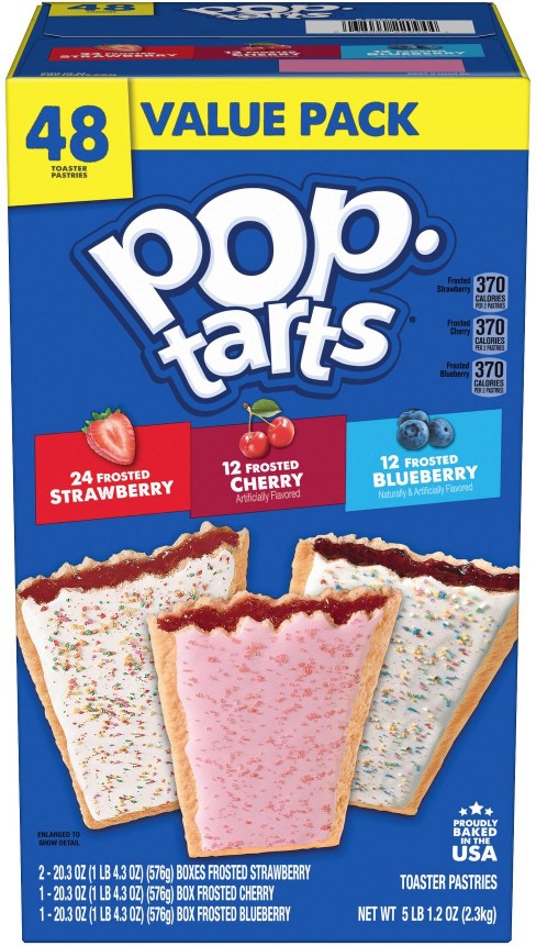 Frosted Strawberry, Cherry & Blueberry Variety Pack, 48 ct.