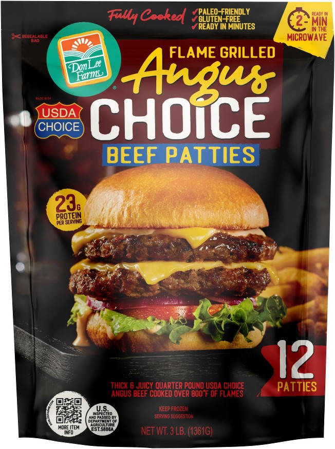 Angus Choice Beef Patties, 12 ct./4 oz.