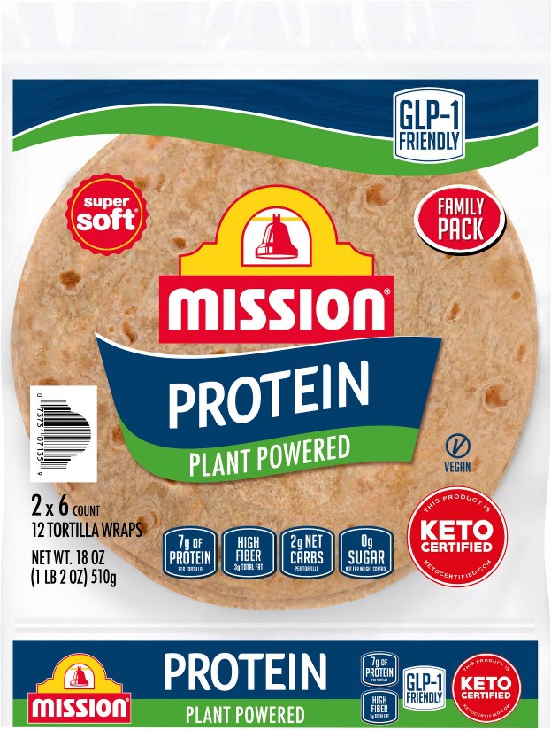 Protein Tortilla Wraps, 12 ct.