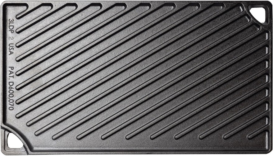 Cast Iron Reversible 16.75" x 9.5" Grill/Griddle