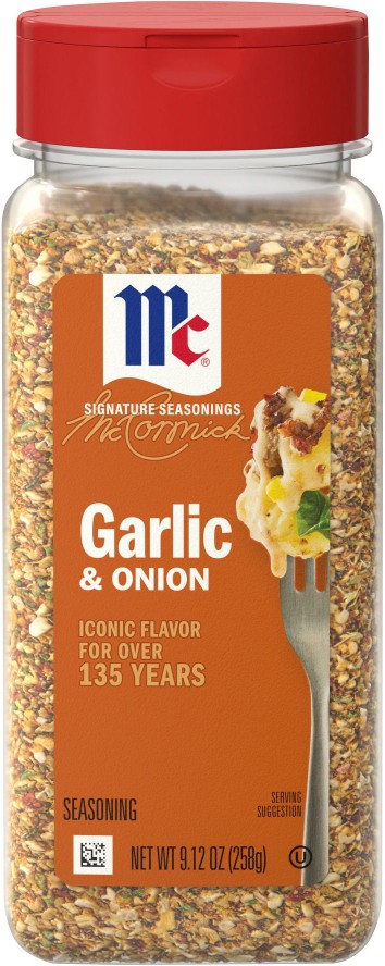 Garlic and Onion + Black Pepper and Sea Salt All Purpose Seasoning, 9.12 oz.