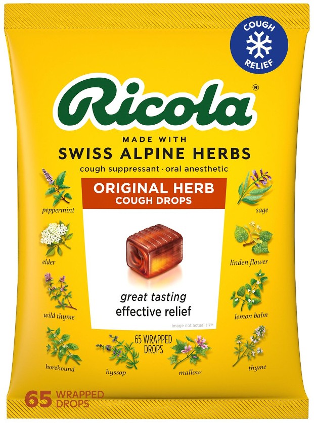 Orginal Herb Cough Drops, 130 ct.