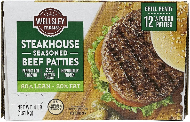 Seasoned Beef Patties, 12 pk.