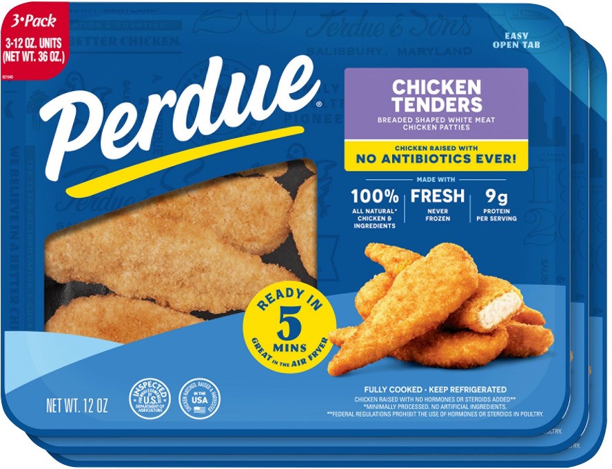 Refrigerated Breaded No Antibiotics Ever Chicken Breast Strips, 3 pk./12 oz.